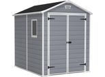 Keter Manor Casetta Da Giardino 6X8 Dd, 185 X 226 X 237 Cm, Grigio Keter 17196659