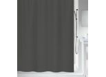 Tenda Doccia Antimuffa Spirella - Antibatterica, Lavabile, Impermeabile - Poliestere, "Primo"" 180X180Cm Antracite"