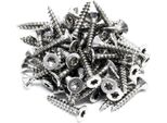 Viti Wiltec 60X 3,5 X 20 Mm Esagonali T15 Autofilettanti A Testa Svasata - Acciaio Inox - Per Tutti I Lavori Di Avvitamento, Ad Es. Tavole Da Decking E Clip Di Montaggio