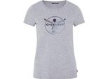 Chiemsee Maglietta Da Donna Con Stampa 11201210, Taglia:L, Colore:Neutral Gray
