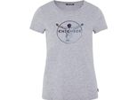 Chiemsee Maglietta Da Donna Con Stampa 11201210, Taglia:S, Colore:Neutral Gray