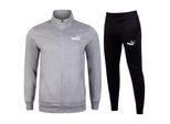 Puma Clean Sweat Suit Fl Medium Gray Heather Medium Gray Heather S