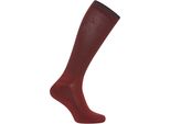 Euro-Star Esvinny Calze Da Equitazione Calze Al Ginocchio Rosso Melograno, Taglia:35/38