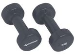 SchildkrÖT 960207 SchildkrÖT Manubri In Vinile, Set Da 3,0 Kg, Antracite
