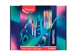 Maped 899799 Maped Schreibset Nightfall Bunt