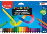 Maped M861601 Astuccio Per Matite Colorate Color'peps Infinity - Confezione Da 24 Pz