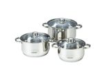 Maestro MR-2020-6M 6-Piece Cookware Set Stainless Steel