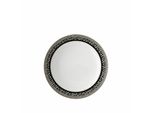 Rosenthal Versace La Greca Signature Black Suppenteller 22 Cm