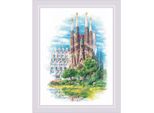 Kit Punto Croce Riolis Sagrada Familia, Contato, Fai Da Te, 30X40Cm