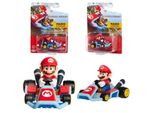 Jakks Pacific 14080020 Mini Veicolo - Nintendo - Mario Kart Veicoli Giocattolo, Colorati