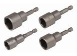 Kreator 13-15-17-19 Mm Chiave A Bussola 4 Pezzi Argento Argento Taglia Unica