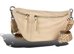 Cintura Borsa Beige Florence Tracolla Pelle Coordinata D2OTF821I