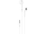 Cuffie Intrauricolari, Foneng T34 Con Cavo, Mini Jack 3,5 M, Telecomando (Bianco)
