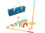 Set Da Golf In Legno Tooky Toy 13 Pezzi