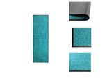 Vidaxl Zerbino Lavabile Ciano 60X180 Cm - Zerbini
