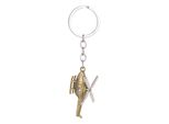 Mcneill Portachiavi Keyring Xagon Dorato