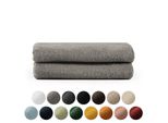 Set Di Asciugamani In Spugna Premium Blumtal Con Asole Per Appendere - Cotone Oeko-Tex, Morbido, Altamente Assorbente - Asciugamano 2X (50X100 Cm), Grigio
