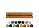Set Di Asciugamani In Spugna Premium Blumtal Con Asole Per Appendere - Cotone Oeko-Tex, Morbido, Altamente Assorbente - Asciugamano Da Sauna 2X (80X200 Cm), Pumpkin Spice (Marrone)