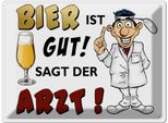 Vianmo Insegna Di Latta 30X40 Cm Bier Ist Gut Sagt Der Arzt
