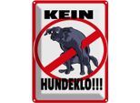 Vianmo Insegna Di Latta 40X30 Cm Kein Hundeklo Tiere