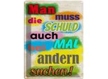 Vianmo Insegna Di Latta 40X30 Cm Schuld Auch Bei Anderen Suchen