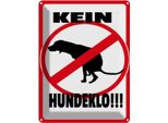 Vianmo Insegna Di Latta 40X30 Cm Kein Hundeklo Tiere Hund