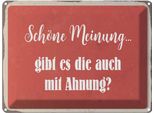 Vianmo Insegna Di Latta 30X40 Cm SchöNe Meinung Gibt Mit Ahnung