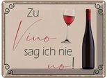 Vianmo Insegna Di Latta 30X40 Cm Wein Zu Vino Sag Ich Nie No