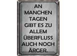 Vianmo Insegna Di Latta 40X30 Cm An Manchen Tagen Gibt Es ÄRger