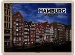 Vianmo Insegna Di Latta 30X40 Cm Hamburg DeichstraßE Fluss