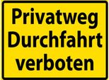 Vianmo Insegna In Legno 30X40 Cm Privatweg Durchfahrt Verboten