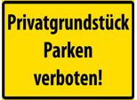 Vianmo Insegna In Legno 30X40 Cm PrivatgrundstüCk Parkverbot