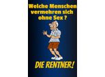 Vianmo Insegna In Legno 40X30 Cm Welche Menschen Vermehren Sich