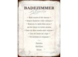 Vianmo Insegna In Legno 40X30 Cm Badezimmer Regeln Haus