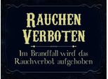 Vianmo Insegna In Legno 30X40 Cm Rauchen Verboten Im Brandfall