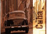 Vianmo Insegna In Legno 30X40 Cm Kuba Auto Oldtimer Retro