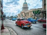 Vianmo Insegna In Legno 30X40 Cm Auto Oldtimer Cuba Havana