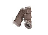 Eskadron Gamaschen Mesh Fauxfur Smoke Taupe Classic Sports 24, GrößE:Xl