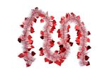Ghirlanda Natalizia Clayre & Eef 200 Cm In Plastica Rossa