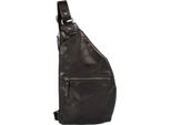 Spikes & Sparrow Pelle Borsa A Tracolla Borsa A Tracolla Reese Slingbag Black Nero