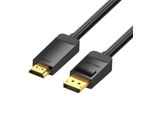 Vention Hagbi/ Displayport Maschio - Hdmi 4K Maschio/ 3 M/ Cavo Convertitore Nero