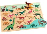 Djeco Puzzle Di Legno Dino