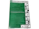 Istruzioni Di Primo Soccorso Abc Per La Salute E La Sicurezza 350X250 Piastra In Pvc