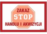Divieto Di Commercio E Di Propaganda - Adesivo 20 X 13,3 Cm, Fn - Pellicola Autoadesiva