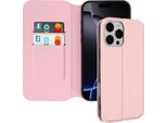 Avizar, Custodia In Pelle Finta Classic Edition Per Apple Iphone 16 Pro Max, Oro Rosa