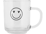 Bicchiere Da Tè Clayre & Eef 200 Ml Vetro Trasparente Smile