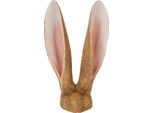Clayre & Eef Figura Decorativa Coniglio 22X16X34 Cm Plastica Marrone