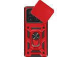 Mayaxess, Cover Per Xiaomi 15 Pro Supporto Ad Anello Con Protezione Della Fotocamera, Rosso