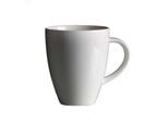 Ritzenhoff & Breker Melodie Kaffeebecher, Kaffee Becher, Tasse, Geschirr, Porzellan, Weiß, 300 Ml, 580020