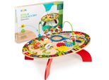 Tavolo Da Gioco Coil, Tavolo Sensoriale, Tavolo Per Bambini, Giocattolo Educativo, Tavolo Educativo, Allenatore Di Abilità Motorie, Tavolo Di Attività, Tamburo, Parti Mobili, Cimbali, Da 12 Mesi